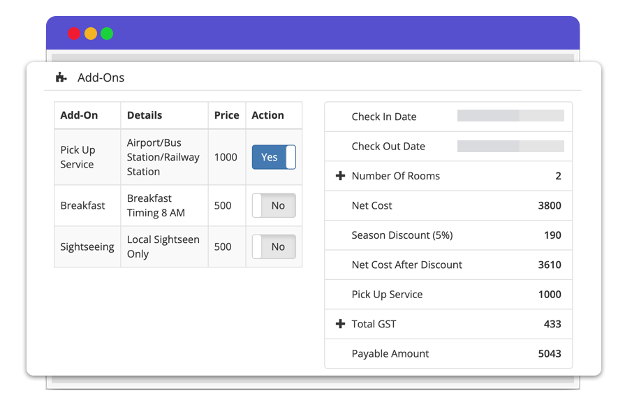 AsiaTech Hotel Booking Engine